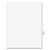 Preprinted Legal Exhibit Side Tab Index Dividers, Avery Style, 26-Tab, R, 11 x 8.5, White, 25/Pack, (1418) [SKU: AVE01418]