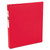 Economy Non-View Binder with Round Rings, 3 Rings, 1" Capacity, 11 x 8.5, Red, (3310) [SKU: AVE03310]