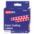 Handwrite-Only Permanent Self-Adhesive Round Color-Coding Labels in Dispensers, 0.25" dia, Red, 450/Roll, (5790) [SKU: AVE05790]
