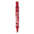 MARKS A LOT Regular Desk-Style Permanent Marker, Broad Chisel Tip, Red, Dozen (7887) [SKU: AVE07887]