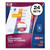Customizable TOC Ready Index Multicolor Tab Dividers, Uncollated, 8-Tab, 1 to 8, 11 x 8.5, White, 24 Sets [SKU: AVE11168]