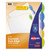 Insertable Style Edge Tab Plastic Dividers, 5-Tab, 11 x 8.5, Translucent, 1 Set [SKU: AVE11200]