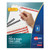 Print and Apply Index Maker Clear Label Unpunched Dividers, 8-Tab, 11 x 8.5, White, White Tabs, 25 Sets [SKU: AVE11444]