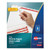 Print and Apply Index Maker Clear Label Dividers, 8-Tab, 11 x 8.5, White, 25 Sets [SKU: AVE11447]
