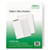 Table 'n Tabs Dividers, 31-Tab, 1 to 31, 11 x 8.5, White, White Tabs, 1 Set [SKU: AVE11680]
