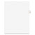 Preprinted Legal Exhibit Side Tab Index Dividers, Avery Style, 10-Tab, 8, 11 x 8.5, White, 25/Pack [SKU: AVE11918]