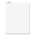 Avery-Style Preprinted Legal Bottom Tab Divider, 26-Tab, Exhibit E, 11 x 8.5, White, 25/PK [SKU: AVE11944]