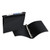 Hanging Storage Flexible Non-View Binder with Round Rings, 3 Rings, 1" Capacity, 11 x 8.5, Black [SKU: AVE14801]