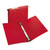 Hanging Storage Flexible Non-View Binder with Round Rings, 3 Rings, 1" Capacity, 11 x 8.5, Red [SKU: AVE14803]