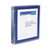 Flexi-View Binder with Round Rings, 3 Rings, 1" Capacity, 11 x 8.5, Navy Blue [SKU: AVE17685]