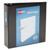 Showcase Economy View Binder with Round Rings, 3 Rings, 3" Capacity, 11 x 8.5, Black [SKU: AVE19750]