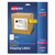 Shipping Labels with TrueBlock Technology, Laser Printers, 8.5 x 11, White, 25/Pack [SKU: AVE5265]