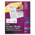 Send and Reply Piggyback Labels, Inkjet/Laser Printers, 1.63 x 4, White, 12/Sheet, 20 Sheets/Pack [SKU: AVE5735]