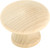 Amerock Allison Value Series BP811WD Cabinet Knob, 15/16 in Projection, Wood [SKU: ORG0240952]