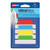 Ultra Tabs Repositionable Tabs, Margin Tabs: 2.5" x 1", 1/5-Cut, Assorted Colors, 24/Pack [SKU: AVE74768]
