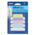 Ultra Tabs Repositionable Tabs, Margin Tabs: 2.5" x 1", 1/5-Cut, Assorted Pastel Colors, 48/Pack [SKU: AVE74867]