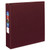 Heavy-Duty Non-View Binder with DuraHinge and One Touch EZD Rings, 3 Rings, 2" Capacity, 11 x 8.5, Maroon [SKU: AVE79362]