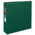 Heavy-Duty Non-View Binder with DuraHinge and Locking One Touch EZD Rings, 3 Rings, 3" Capacity, 11 x 8.5, Green [SKU: AVE79783]