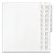 Preprinted Legal Exhibit Side Tab Index Dividers, Allstate Style, 26-Tab, Exhibit A to Exhibit Z, 11 x 8.5, White, 1 Set [SKU: AVE82105]