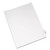 Preprinted Legal Exhibit Side Tab Index Dividers, Allstate Style, 26-Tab, X, 11 x 8.5, White, 25/Pack [SKU: AVE82186]
