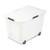 Rolling 15-Gal. Storage Box, Letter/Legal Files, 23.75" x 15.75" x 15.75", Clear [SKU: AVT34009]