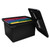 File Tote with Lid, Letter/Legal Files, 14.25" x 18" x 10.88", Black [SKU: AVT34052]
