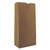 Grocery Paper Bags, 40 lb Capacity, #25, 8.25" x 5.25" x 18", Kraft, 500 Bags [SKU: BAGGK25500]