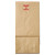 Grocery Paper Bags, 50 lb Capacity, #5, 5.25" x 3.44" x 10.94", Kraft, 500 Bags [SKU: BAGGX5500]