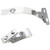 SICURIX ID Strap Clips, 0.38" x 2.75", Clear, 25/Pack [SKU: BAU68010]