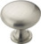 Amerock TEN53005G10 Cabinet Knob, 1-1/8 in Projection, Zinc, Satin Nickel [SKU: ORG1061142]