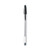 Cristal Xtra Smooth Ballpoint Pen, Stick, Medium 1 mm, Black Ink, Clear Barrel, Dozen [SKU: BICMS11BK]
