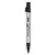 Intensity Metal Pro Permanent Marker, Fine Pro Bullet Tip, Black, Dozen [SKU: BICPMIPK11BK]