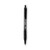 Soft Feel Ballpoint Pen Value Pack, Retractable, Medium 1 mm, Black Ink, Black Barrel, 36/Pack [SKU: BICSCSM361BK]