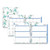 Lindley Weekly/Monthly Planner, Lindley Floral Artwork, 11 x 8.5, White/Blue/Green Cover, 12-Month (Jan to Dec): 2023 [SKU: BLS100654]
