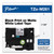 TZe Standard Adhesive Laminated Labeling Tape, 1.4" x 26.2 ft, Black on Matte White [SKU: BRTTZEM261]