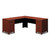 Enterprise Collection Double Pedestal Desk, 70.13" x 28.63" x 29.75", Mocha Cherry, (Box 1 of 2) [SKU: BSH2972MCA103]