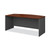 Series C Collection Bow Front Desk, 71.13" x 36.13" x 29.88", Hansen Cherry/Graphite Gray [SKU: BSHWC24446]
