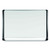 Lacquered steel magnetic dry erase board, 48 x 72, Silver/Black [SKU: BVCMVI270201]