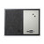 Combo Bulletin Board, Bulletin/Dry Erase, 24X18, Black Frame [SKU: BVCMX04433168]