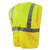 Class 2 Safety Vests, Standard, Lime Green/Silver [SKU: BWK00036]