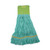 EcoMop Looped-End Mop Head, Recycled Fibers, Medium Size, Green, 12/Carton [SKU: BWK1200MCT]