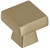 Amerock Blackrock Series BP55271BBZ Cabinet Knob, 1-1/16 in Projection, Zinc, Golden Champagne [SKU: ORG5044557]