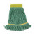 Super Loop Wet Mop Head, Cotton/Synthetic Fiber, 5" Headband, Small Size, Green, 12/Carton [SKU: BWK501GN]