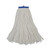 Cut-End Lie-Flat Wet Mop Head, Rayon, 16oz, White, 12/Carton [SKU: BWK716RCT]