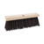 Street Broom Head, 6.25" Brown Polypropylene Bristles, 16" Brush [SKU: BWK73160]