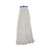 Mop Head, Economical Lie-Flat Head, Rayon Fiber, 32-Oz., White, 12/Carton [SKU: BWK732R]