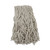 Banded Mop Head, Cotton, Cut-End, White, 16 oz, 12/Carton [SKU: BWKCM20016]
