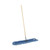 Dry Mopping Kit, 36 x 5 Blue Blended Synthetic Head, 60" Natural Wood/Metal Handle [SKU: BWKHL365BSPC]