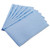 Food Service Towels, 13 x 21, Blue, 150/Carton [SKU: CHI8253]