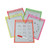 Reusable Dry Erase Pockets, 9 x 12, Assorted Neon Colors, 25/Box [SKU: CLI40820]
